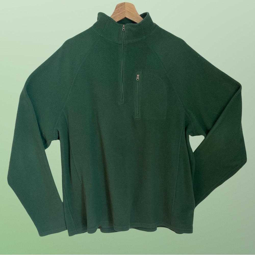 LL BEAN Fleece Zip
